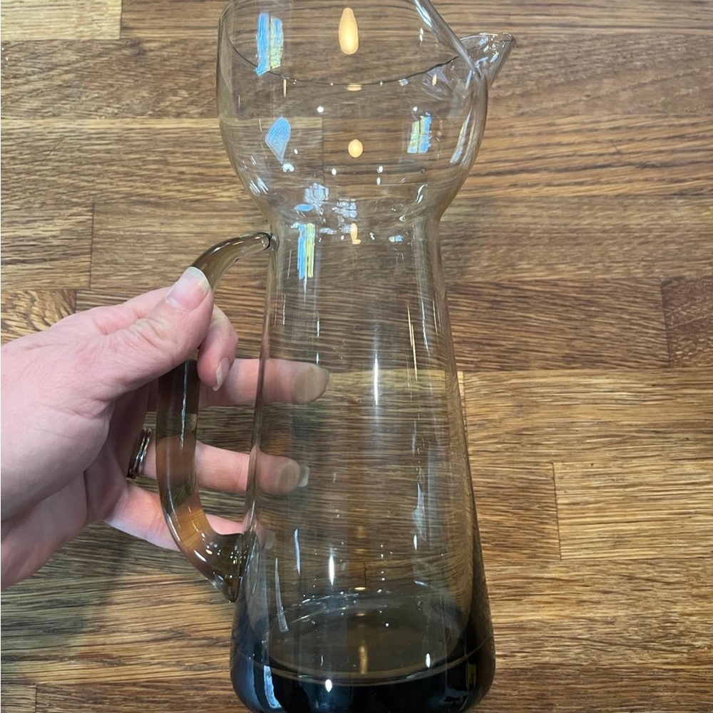 Rare MCM Holmegaard Smoke Cocktail Pitcher